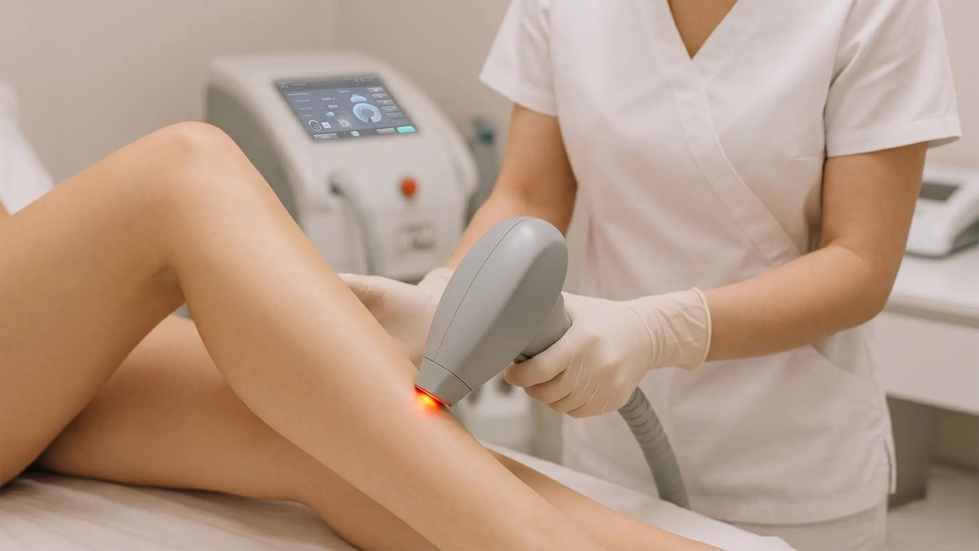 Laser hair removal treatment